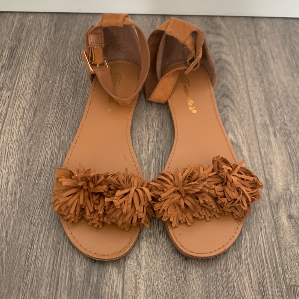 Brown sandals